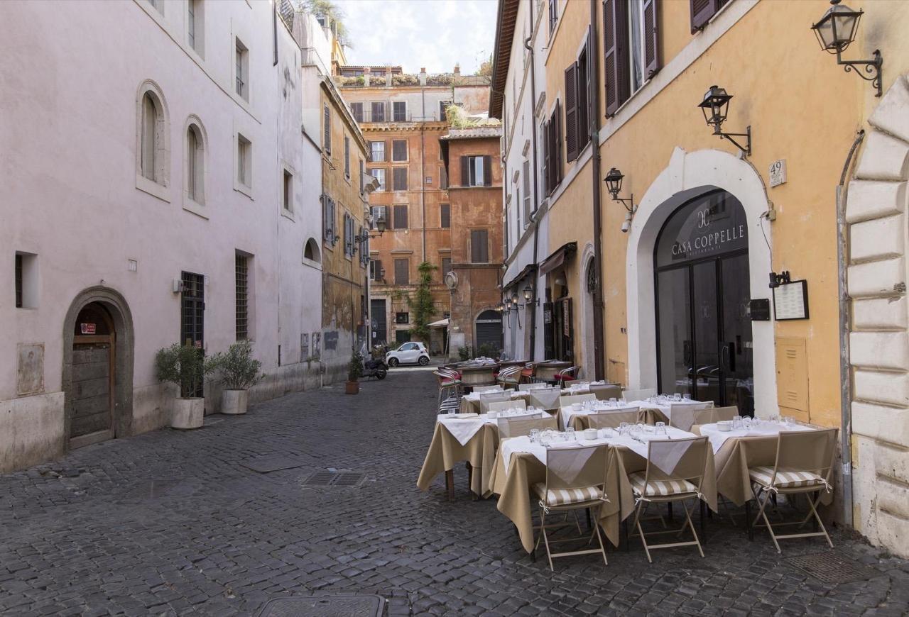 Cozy Apartment In Via Degli Spagnoli - FromhometoRóma Kültér fotó